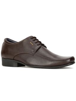 Bata - Mens Brown Lace-Ups Formal Derbies