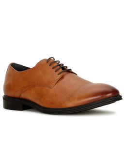 Bata - Mens Tan Lace-Ups Formal Derbies