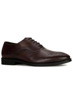 Hush Puppies - Mens Brown Lace-Ups Formal Brogues