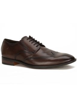 Hush Puppies - Mens Brown Lace-Ups Formal Derbies