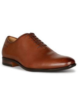 Hush Puppies - Mens Brown Lace-Ups Formal Oxfords