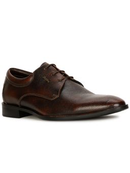 Bata - Mens Brown Lace-Ups Formal Derbies