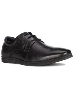 Hush Puppies - Mens Black Lace-Ups Formal Derbies