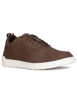 Bata - Mens Brown Lace-Ups Casual Sneakers