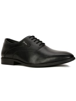Bata - Mens Black Lace-Ups Formal Oxfords