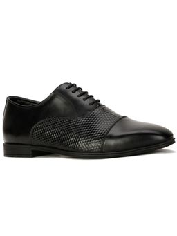 Bata - Mens Black Lace-Ups Formal Oxfords