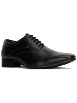 Bata - Mens Black Lace-Ups Formal Oxfords