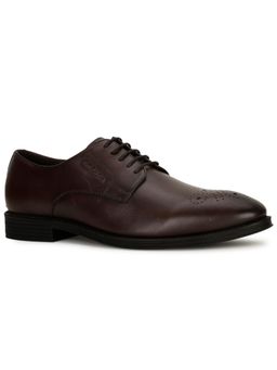 Hush Puppies - Mens Brown Lace-Ups Formal Brogues