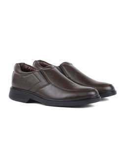 Bata - Mens Brown Slip On Formal Loafers