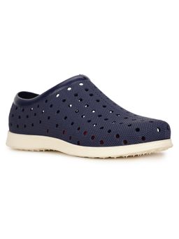 Bata - Mens Navy Blue Slip On Casual Flatforms
