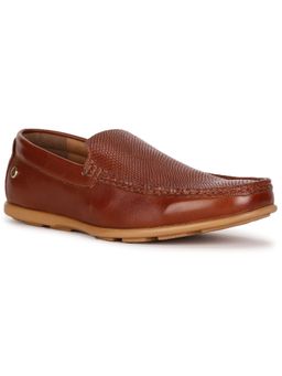 Hush Puppies - Mens Brown Slip On Casual Loafers