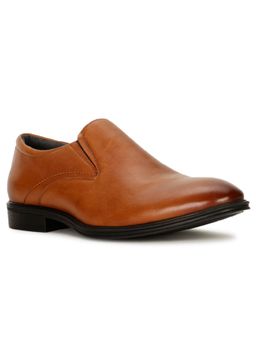 Bata - Mens Tan Slip On Formal Loafers