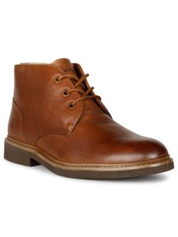 Hush Puppies - Mens Brown Lace-Ups Casual Boots