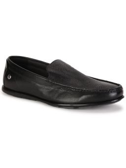 Hush Puppies - Mens Black Slip On Casual Loafers