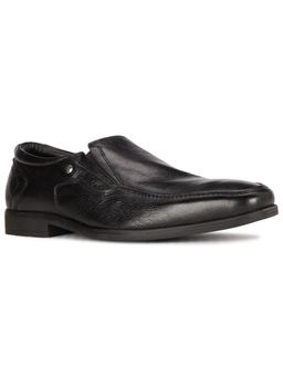 Hush Puppies - Mens Black Slip On Formal Loafers