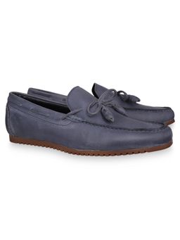 Hush Puppies - Mens Purple Slip On Casual Loafers