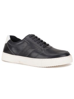 Hush Puppies - Mens Black Lace-Ups Casual Sneakers
