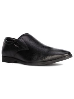 Hush Puppies - Mens Black Slip On Formal Loafers