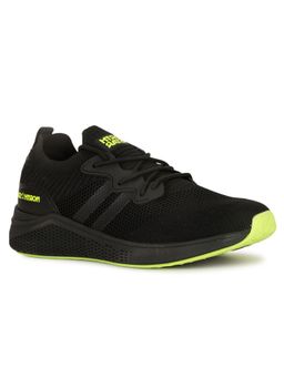 North Star - Mens Black Lace-Ups Running Shoes