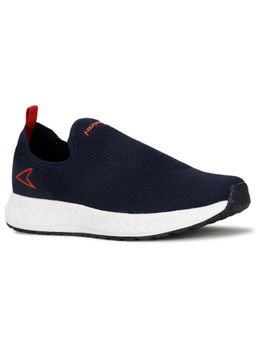 Power - Mens Navy Blue Slip On Running Shoes