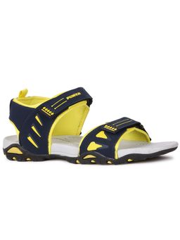 Power - Mens Navy Blue Velcro Casual Sandals