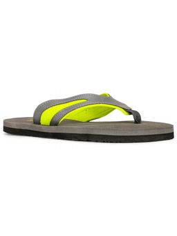 Power - Mens Grey Slip On Casual Flipflops
