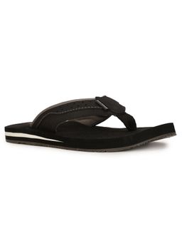 Hush Puppies - Mens Black Slip On Casual Flipflops