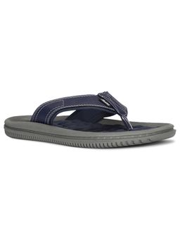 Bata - Mens Navy Blue Slip On Casual Flipflops