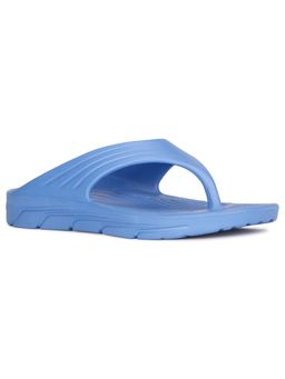 Bata - Mens Blue Slip On Casual Flipflops