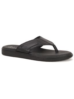 Hush Puppies - Mens Black Slip On Casual Sandals