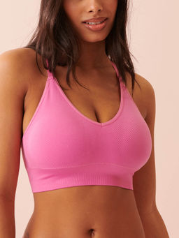 La Vie En Rose - Low Impact Crossback Seamless Sports Bra