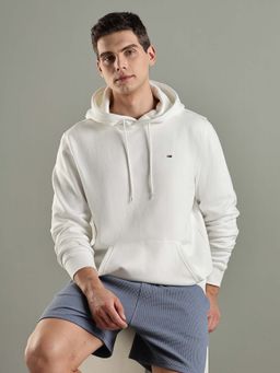Tommy Hilfiger - Solid Regular Fit Cotton Sweatshirt