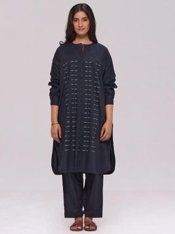 Ganga Fashions - Black Pure Cotton Co-Ord Set