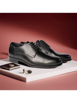 Ruosh - Zeco Ruosh Men Black Formal Derbies