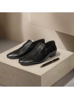 Ruosh - Scott Ruosh Men Black Occasion Slip-on Loafers