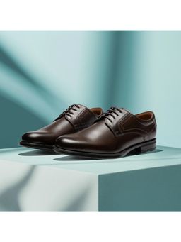 Florsheim - Deborah Florsheim Men Brown Formal Derbies