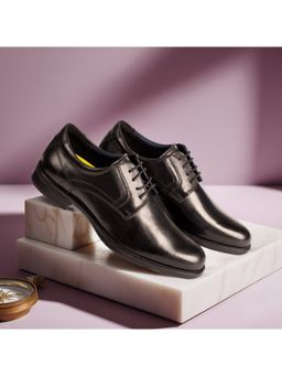 Florsheim - Deborah Florsheim Men Black Formal Derbies