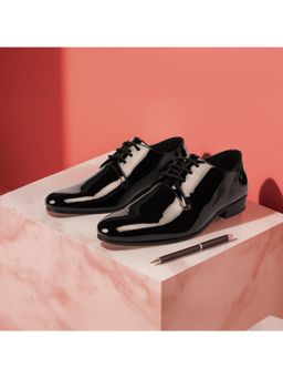 Florsheim - Polaro Florsheim Men Black Patent Derbies