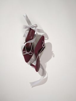 ERIDANI - Feliz Gold Embellished Mules Heels