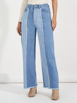 Styli - Blue Solid Jeans