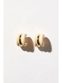 H&M - Women Yellow Hoop Earrings