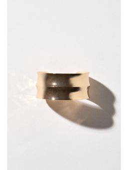 H&M - Women Gold Wide Cuff Bracelet