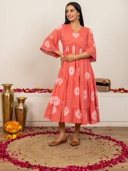 Sivi - Pink Cotton Dress