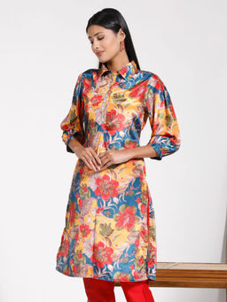 Vastramay - Womens Yellow Kurta