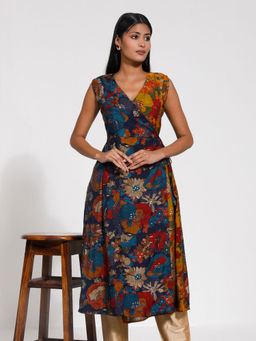 Vastramay - Womens Multicolor Kurta