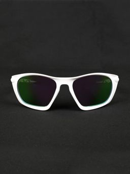 HASHTAG EYEWEAR - Unisex Full Rim Pc Wrap Multi-Color Lens Sunglasses (60)