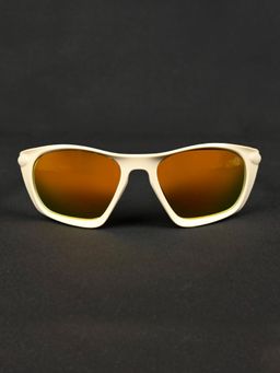 HASHTAG EYEWEAR - Unisex Full Rim Pc Wrap Multi-Color Lens Sunglasses (60)