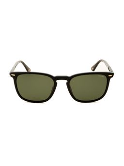 Police - Men Full Rim Acetate Square Green Lens Sunglasses (54)