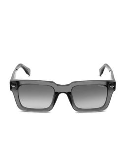 Police - Men Full Rim Acetate Square Grey Lens Sunglasses (52)