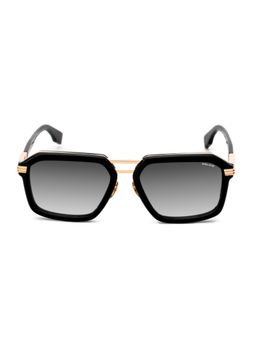 Police - Men Full Rim Acetate Square Grey Lens Sunglasses (58)